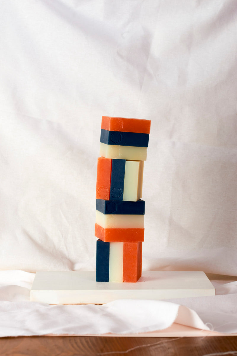 Savon Monochrome Orange | Poudrée