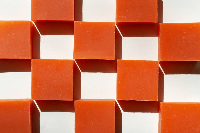 Savon Monochrome Orange | Poudrée