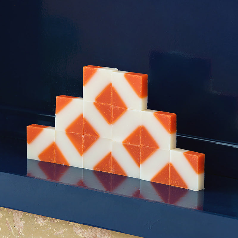 Savon Surgras Diagonale Rouge | Crème de Miel