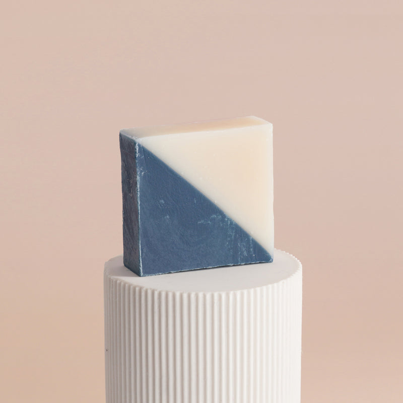 Savon Surgras Triangle - Aquatique Végétal - Savonnerie Ciment