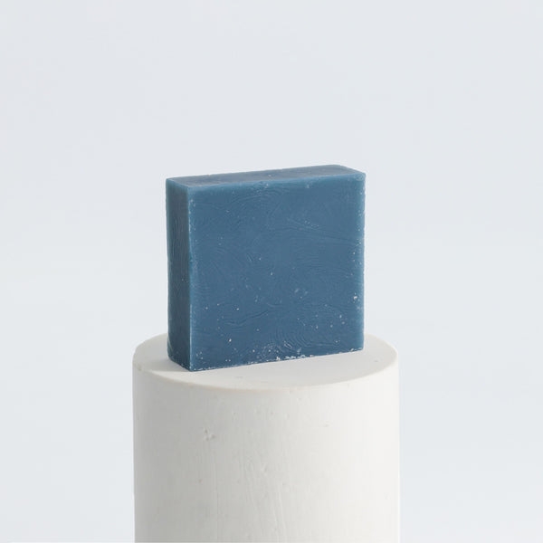 Savon Surgras Monochrome Bleu - Aquatique végétal - Savonnerie Ciment